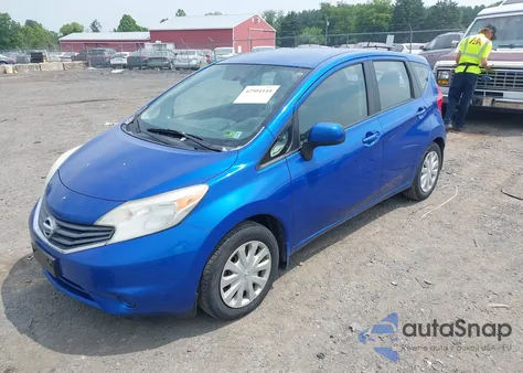 2014 Nissan Versa Note Sv из США, поврежденный, VIN 3N1CE2CP1EL412363